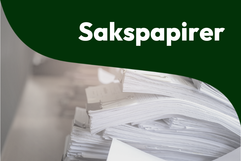 Saker til landsmøte 2026