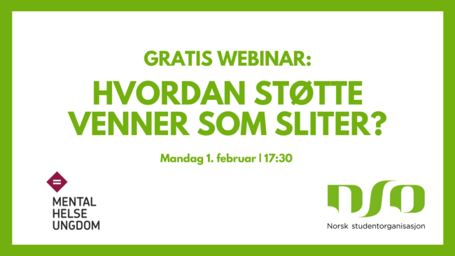 Hvordan st&oslash;tte venner som sliter?