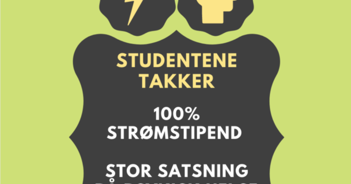 Gjennomslag for studentene!
