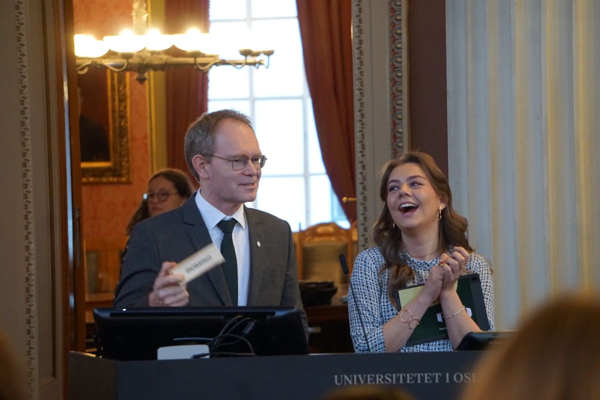 Studentene takker, men stiller tydelige krav