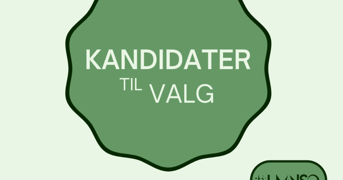 Kandidater til valg p&aring; landsm&oslash;tet 2022